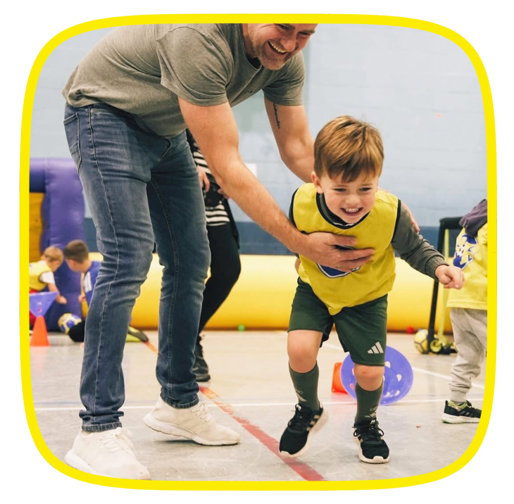 Tots weekly football classes