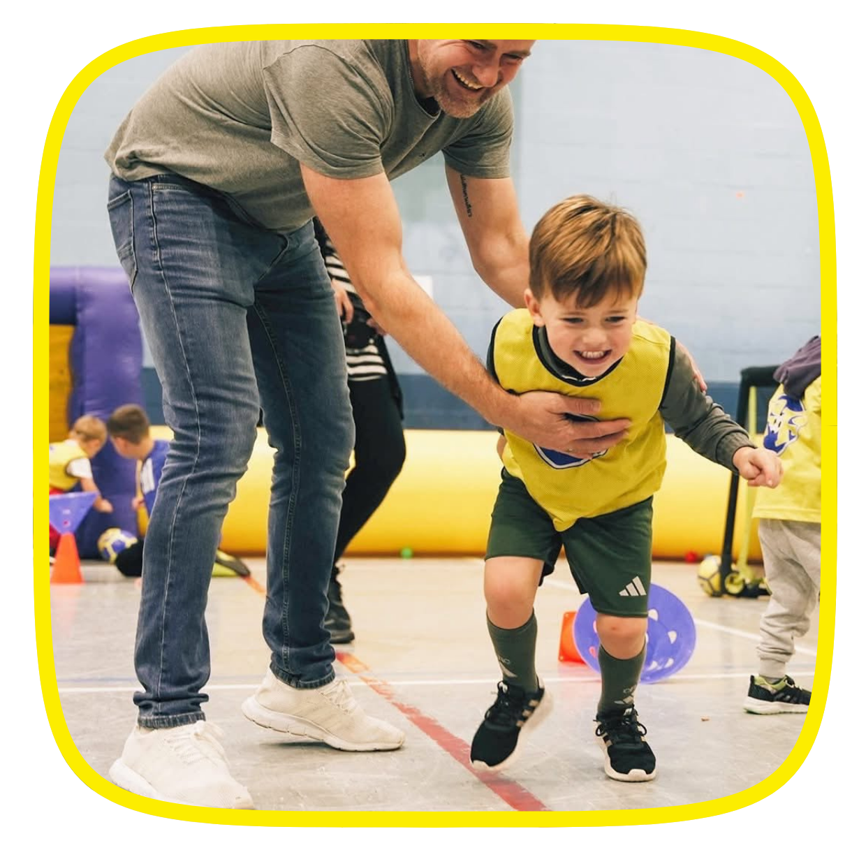 Tots weekly football classes
