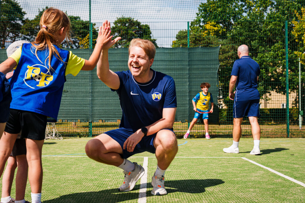 Football fun in Potters Bar